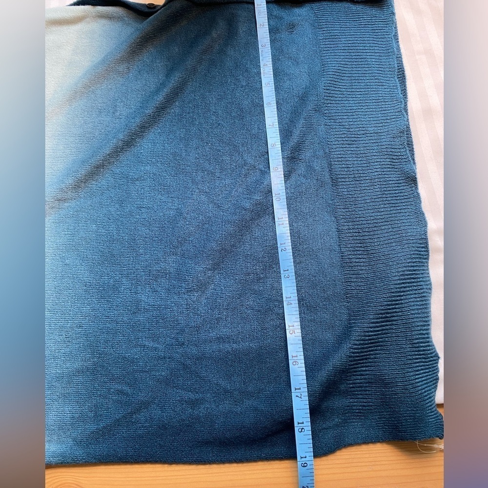 Dip-Dye Poncho Scarf - Picture 10 of 10